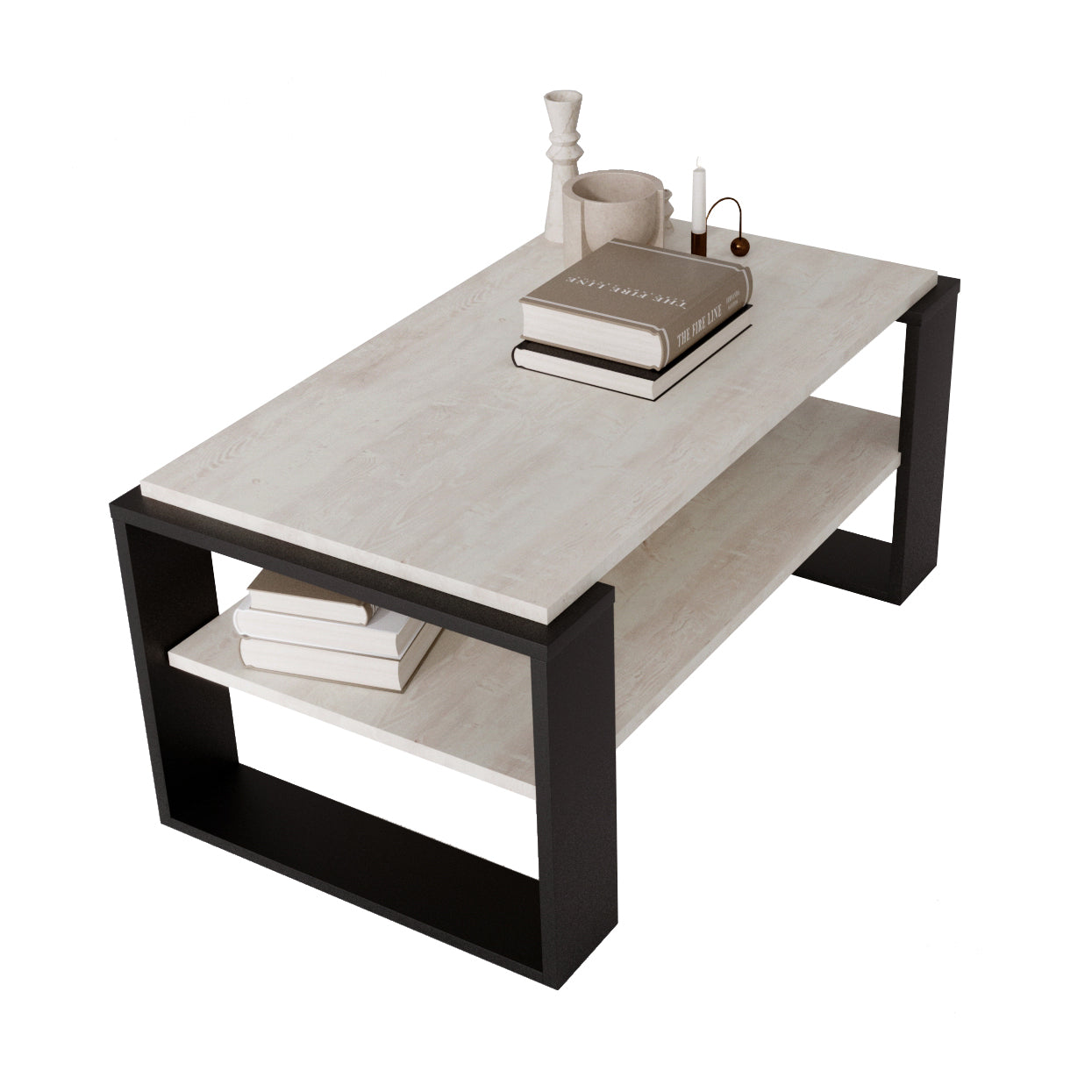 Table basse KAJA 96 x 53,8 x 42 cm