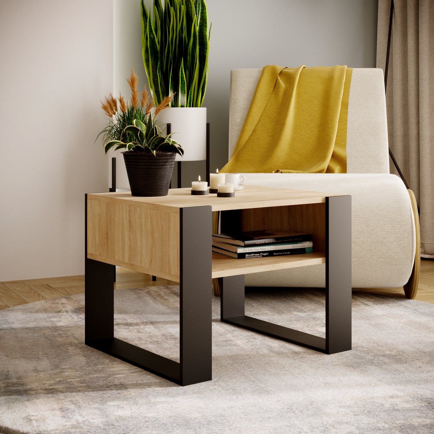 Table basse KARO 65 x 53,6 x 45 cm