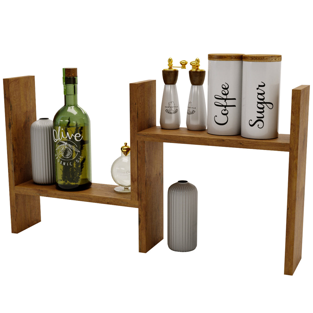 Etagère de cuisine pour plan de travail 40-74 x 44 x 12 cm